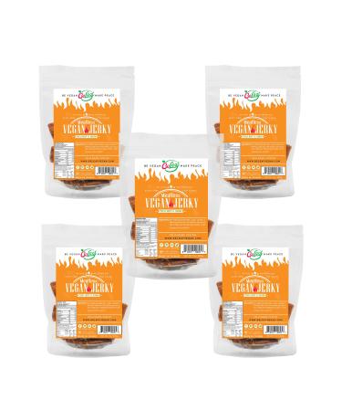 BE LEAF Thai Hot & Sour Vegan Jerky | Thai Spicy Sour Plant-Based Jerky | Delicious Meat Substitute | Low Carb, Non-GMO, Dairy Free, Plant Protein | Natural Ingredients | Bold Healthy Snack | 5 Packs of 7 oz Thai Hot & Sou…