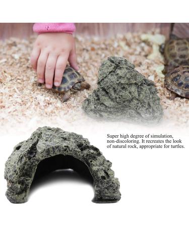 Buy Axolotl Cave | Fish & Reptile Hidden Cave Shelter | Stone Aquarium Decoration & Ornament - L18*12*9 - Buy Online on SooperMarket.com