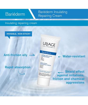 Uriage Bariederm Insulating Repairing Cream 2.5 oz - Fragrance-Free Skin Repair - Buy Online on SooperMarket.com
