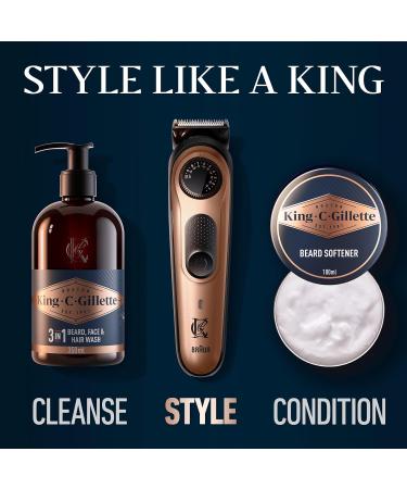 King C. Gillette Men's Beard Trimmer PRO - 40 Precision Beard Lengths - Buy Online on SooperMarket.com