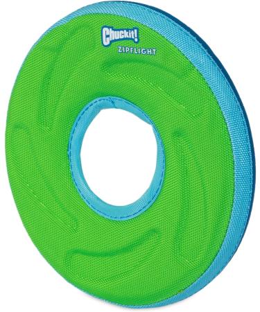 Chuckit! Zipflight Frisbee Dog Toy - Durable Fetch Toy for Dogs | Medium Size - Buy Online on SooperMarket.com