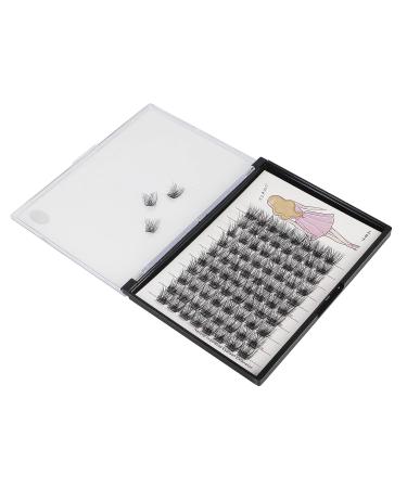 Bodermincer D Curl Wide Cluster Individual Lashes - 10MM | 3D Russian Volume Mink Eyelash Extensions - Buy Online on SooperMarket.com