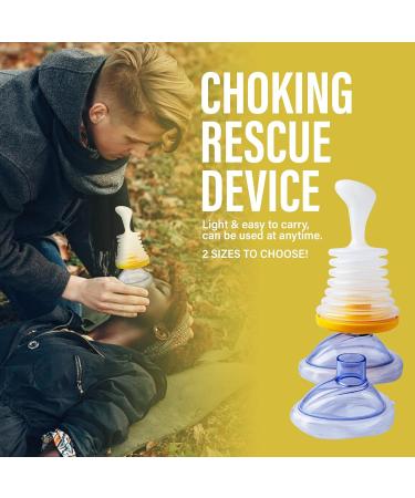 Choking Rescue Device Portable Anti-Choking Rescue Device for Kids & Adults - Quick First Aid Kit with Airway Suction Ensures Safety With Bag - Buy Online on SooperMarket.com
