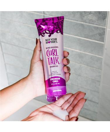 Not Your Mother's Curl Talk Bond Building Shampoo and Conditioner - 8 fl oz (2-Pack) | Strengthening Set for Curly Hair - Buy Online on SooperMarket.com