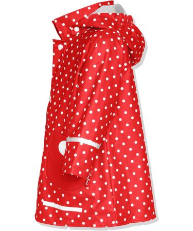 Playshoes Unisex Kid's Red Dots Raincoat - Windproof and Waterproof - Buy Online on SooperMarket.com