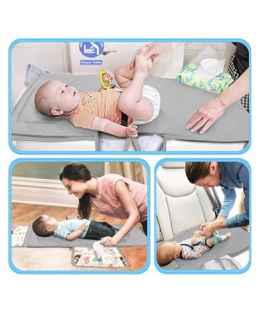Compact XL Changing Pad with Diaper Bag - 6 Compartments Pillow & Cloth Donors | Bear Education - Buy Online on SooperMarket.com