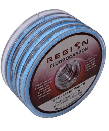 50YD Fluorocarbon Fly Fishing Tippet | Ultra Clear & Abrasion Resistant | 7X - 0X Sizes Available - Buy Online on SooperMarket.com