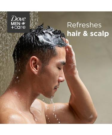 DOVE MEN + CARE 2-in-1 Shampoo & Conditioner - Fortifying Fresh & Clean with Caffeine 20.4 oz | Strengthen & Nourish Hair - Buy Internationally - Buy Online on SooperMarket.com