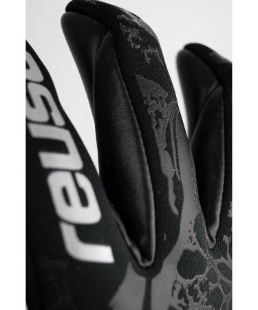 Reusch Unisex Youth Goalkeeper Gloves Pure Contact Infinity Junior - Excellent Grip & Inner Seam Cut 7 - Black - Buy Online on SooperMarket.com