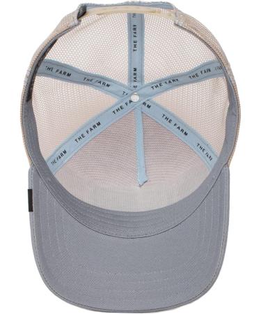 Goorin Bros. Unisex The Farm Mesh Trucker Hat - Adjustable Coral Baseball Cap | Perfect Goat Gift - Shop Internationally! - Buy Online on SooperMarket.com
