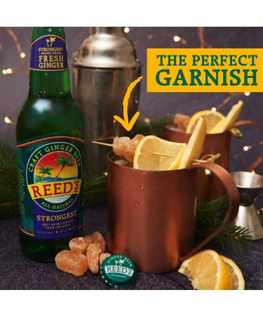 Reed's All Natural Crystallized Ginger 16 oz - Baby Ginger Root Sweetened with Raw Cane Sugar - Buy Online on SooperMarket.com