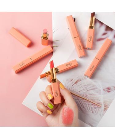 Oulac 2-in-1 Lipstick & Lip Balm | Juicy Apple Red | Vegan Lip Care for Smooth Hydrated and Shiny Lips | Perfect for Dry Cracked Lips - Buy Online on SooperMarket.com