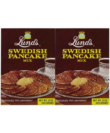 Lund's Swedish Pancake Mix - 12 oz - 2 ct