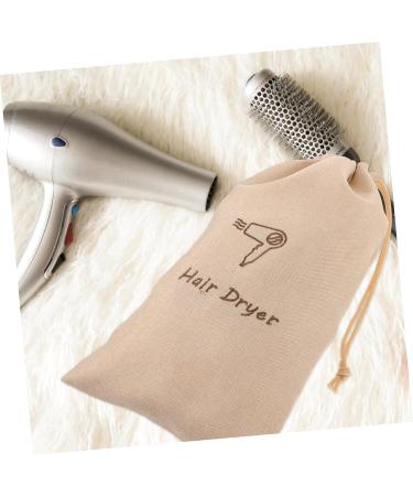 FOYTOKI Drawstring Bag Blow Dryer Canvas Travel Bag Hair Dryer Travel Case Hair Dryer Storage Bag Bags Linen - Buy Online on SooperMarket.com