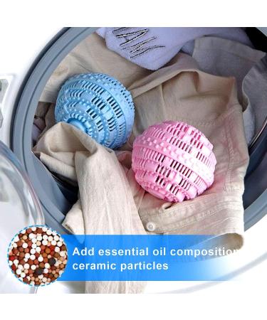 WELLXUNK Super Laundry Washing Ball All Natural Detergent Alternative Washing Balls for Washing Machine Eco Friendly Reusable 1000 Washes for Easy to Use Clean & Soften Clothes Wash Ball - Buy Online on SooperMarket.com