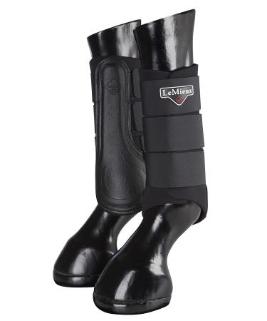 LeMieux Grafter Unisex Adults Brushing Boots Small Black