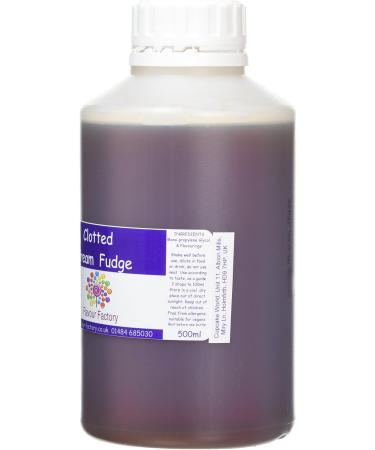 Flavour Factory Intense Food Flavouring Clotted Cream Fudge 500ml - Buy Online on SooperMarket.com
