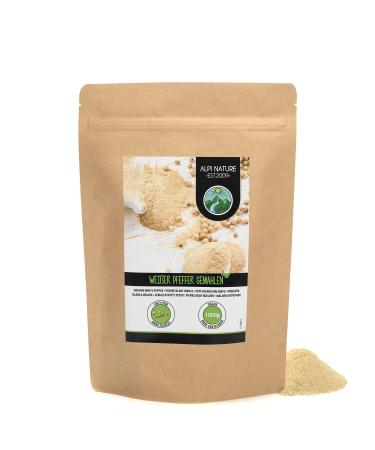 Ground white pepper (1kg 2.2lb) 100% natural white pepper of course without additives vegan white peppercorns