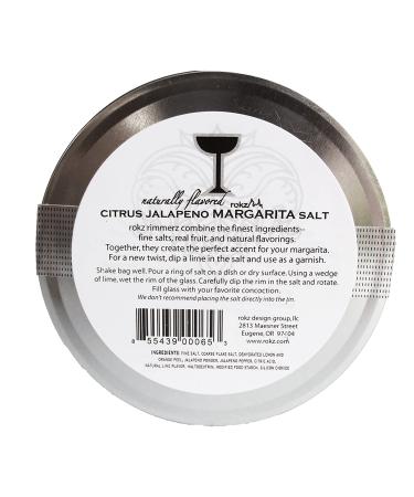 Rokz Citrus Jalapeno Margarita Salt - Elevate Your Cocktail Game - Buy Online on SooperMarket.com