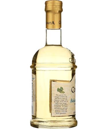 Colavita White Balsamic Vinegar 17 Fl Oz (Pack of 6) - Premium Quality Italian Vinegar - Buy Online on SooperMarket.com