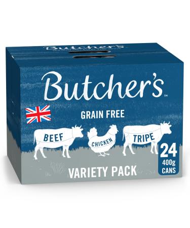 Butchers Recipe Chunks in Jelly 24 pack x 400g
