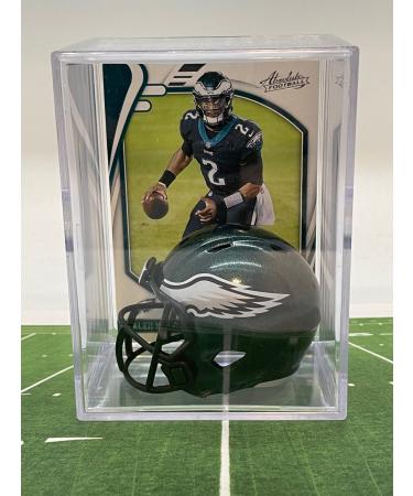 Philadelphia Eagles NFL Helmet Shadowbox w/Jalen Hurts card