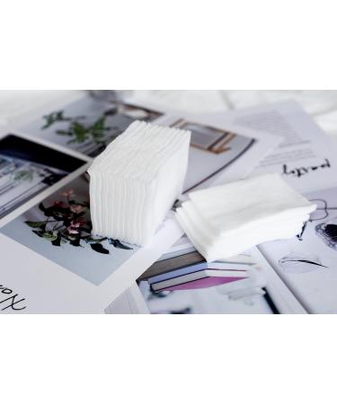 Mirea Cotton Squares Natural Cotton Pads Makeup Face Cleansing Pads Soft Hypoallergenic and Lint free Cotton Wipes 1000pcs - Buy Online on SooperMarket.com