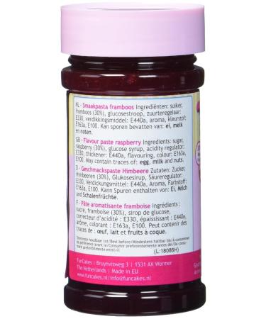 FunCakes Raspberry Flavoring | 120g Pack for Baking & Cooking | International Shipping - Buy Online on SooperMarket.com