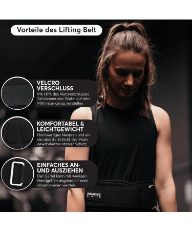 Breaking Limits Weightlifting Belt - Unisex Fitness Accessories for Strength Training CrossFit Deadlift & Powerlifting - Buy Online on SooperMarket.com