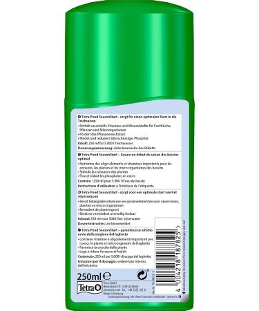 Tetra Pond Season Start - Revitalize Your Garden Pond with Essential Minerals | 250ml for Fish & Plants - Buy Online on SooperMarket.com