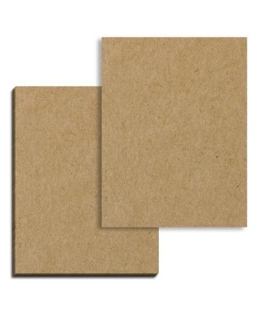40 Sheets  Brown Kraft Cardstock  300 GSM (110 lb. Cover) 8.5 x 11 inches