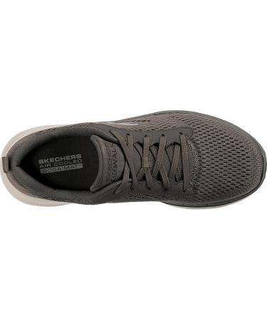 Skechers Men's Sneakers 44 EU - Premium Taupe Textile & Synthetic Shoes for Ultimate Comfort | International Shipping Available - Buy Online on SooperMarket.com