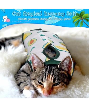3 Pieces Cat Recovery Suit Kitten Recovery Suit E-Collar Alternative for Cats and Dogs Abdominal Skin Anti Licking Pajama Suit Multi Style Medium - Buy Online on SooperMarket.com