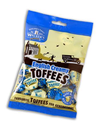 Walkers ENGLISH CREAMY TOFFEE 12 x 150 grams