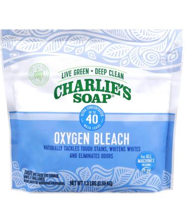Charlie's Soap Biodegradable Oxygen Bleach 1.3 lbs - 2 Pack - Buy Online on SooperMarket.com
