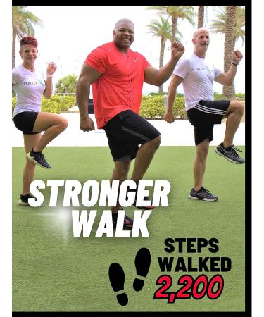 Walk Fitness DVD: Maximize Metabolism, Build Strength & Stamina. Low-Impact Walking Workout for Weight Loss & Muscle Toning - Buy Online on SooperMarket.com