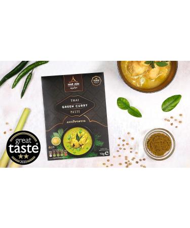 Authentic Thai Green Curry Paste - 70g by Mae Jum - Buy Online on SooperMarket.com