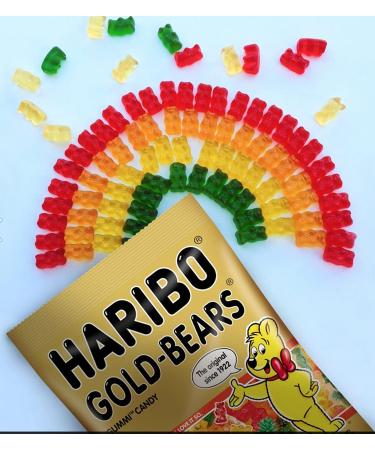 Haribo Goldbears Gummi Candy 5 oz Bags (Pack of 12) - Original Gold-Bears - Buy Online on SooperMarket.com