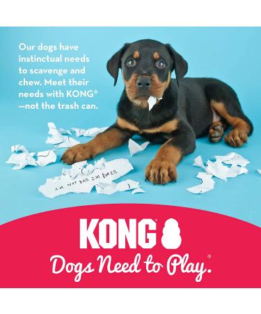 KONG Extreme Dog Toy - Large Black Natural Rubber for Chew, Chase, and Fetch - Durable and Fun for Pets - Buy Online on SooperMarket.com