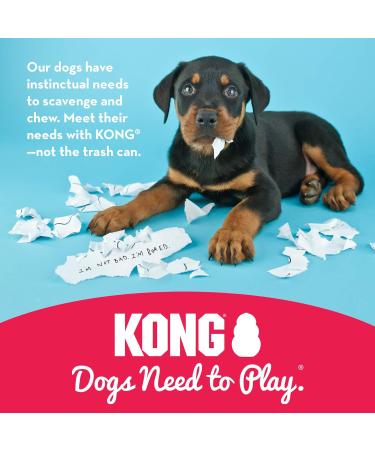 Kong Extreme Dog Toys - Durable Natural Rubber for Small Dogs | Chew Hunt & Retrieve - 1 Pack - Buy Online on SooperMarket.com