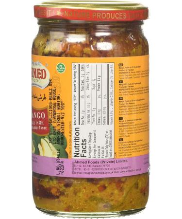 Ahmed Foods Hyderabadi Mango Pickle in Oil 330g - Buy Online on SooperMarket.com