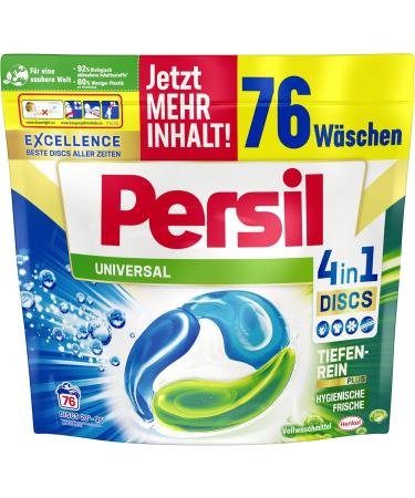 Buy Persil Universal 4in1 Discs - 152 Washes Stain Removal 92% Biodegradable 1.9kg (2 Pack) | International Shipping Available - Buy Online on SooperMarket.com