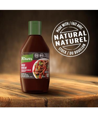Knorr Concentrated Bouillon just a drop adds deep rich flavour Beef gluten free no added preservatives (pack of 4) Beef 250 ml (Pack of 4) - Buy Online on SooperMarket.com