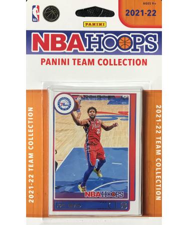 Philadelphia 76ers 2021 2022 Hoops Factory Sealed Team Set with Rookie cards of Charles Bassey and Jaden Springer