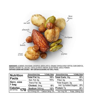 Sahale Snacks Bean + Nut Snack Mix Variety Pack - 12 x 1.25 Oz | Healthy Snack - Buy Online on SooperMarket.com