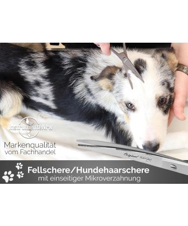Premium 8-Inch Soling Fur Shear Scissors for Dogs & Cats - Made in Germany Stainless Steel Perfect for Pet Fur Care - Buy Online on SooperMarket.com