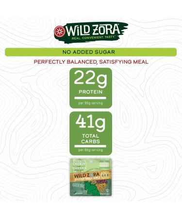 Wild Zora Organic Quinoa Bowls - Herb Roasted Chicken Flavor (3-Pack) | Gluten-Free, Quick & Tasty Meals with Lentils and Olive Oil | Pantry Staple Instant Meal Option - Buy Online on SooperMarket.com