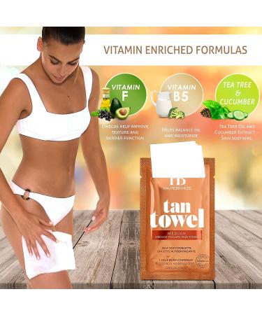 Tan Towel Medium 2.5 fl. oz. - Sunless Self-Tanning Lotion - Buy Online on SooperMarket.com