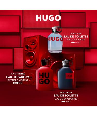 Hugo Boss Intense Eau de Parfum Foug re Men's Cologne With Notes of Red Apple Thyme & Leather Long Lasting Fragrance 2.5 Fl Oz (Pack of 1) - Buy Online on SooperMarket.com