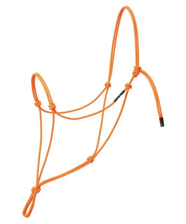 Weaver Leather Silvertip Reflective Rope Halter Average Orange